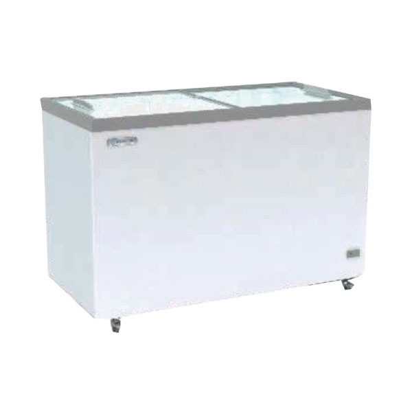 Congelador Horizontal de Puertas Corredizas Cristal Plano - Metalfrio-Nieto CHP400HC17