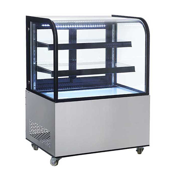 Vitrina refrigerada de cristal curvo - Migsa ARC-370Y