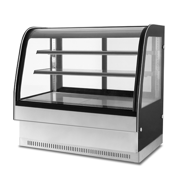 Vitrina refrigerada de cristal curvo - Migsa GN-1500D2