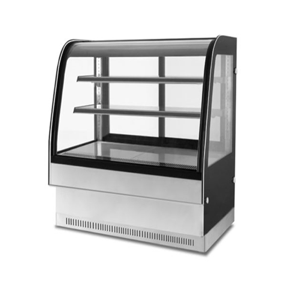 Vitrina refrigerada de cristal curvo - Migsa GN-900D2